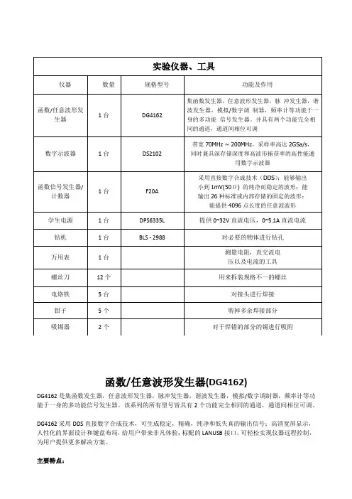 实验室工具使用培训