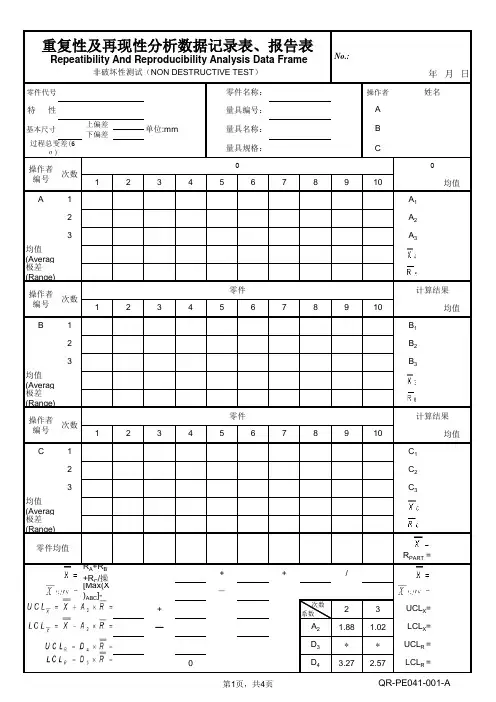 MSA五性分析