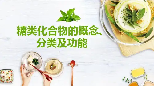 《食品化学》课件——1 碳水化合物的概念、分类及功能