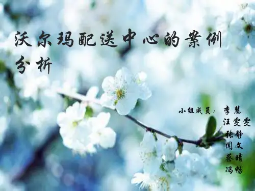 配送中心案例分析PPT