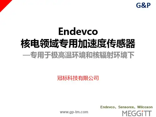 Endevco培训——专用于极高温环境和核辐射环境下的加速度传感器