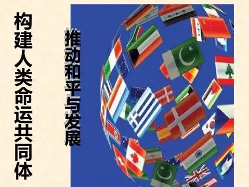 2.1 推动和平与发展  课件(22张ppt 1个视频)