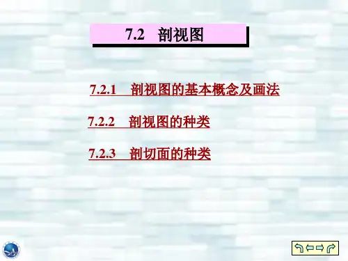 6.2机件的常用表达方法-剖视图