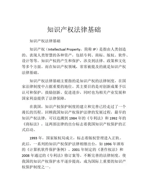 知识产权法律基础