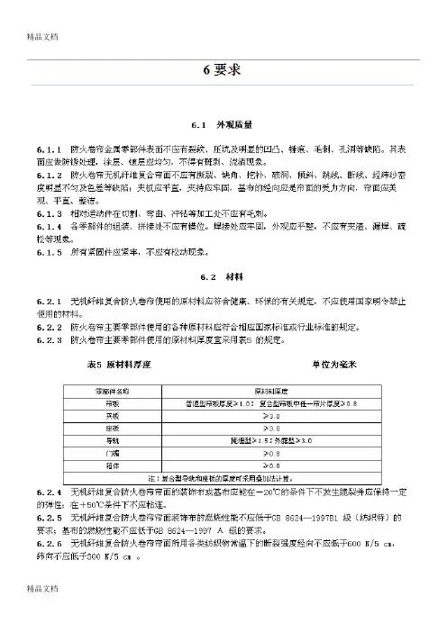 (整理)防火卷帘GB14102-