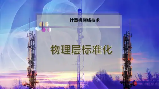 物理层标准化