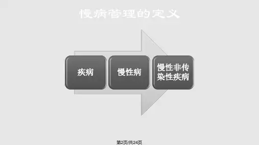 慢病管理学习