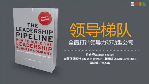 01-拉姆·查兰《领导梯队》(全集)