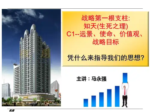 远景、使命、价值观、战略目标