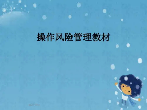 操作风险管理教材
