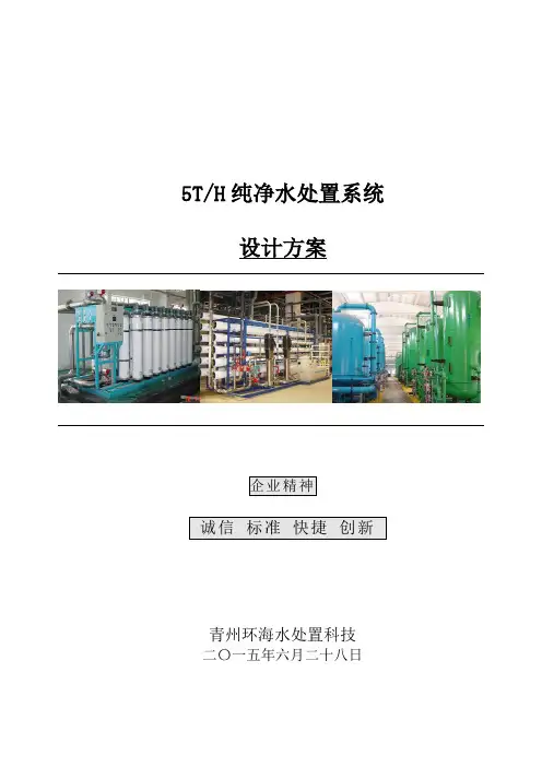 5T双级RO方案