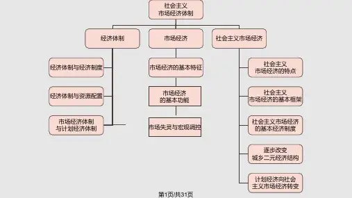 社会主义市场经济体制讲义PPT课件