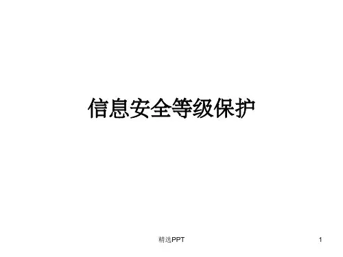《信息安全等级保护》PPT课件