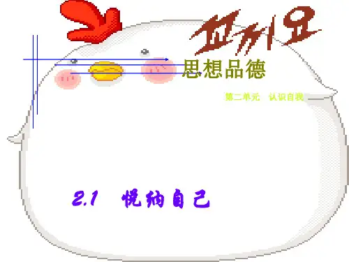 七年级政治悦纳自己(2019年10月)