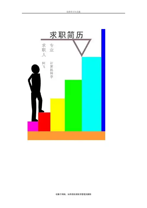 最新个人简历封面模板