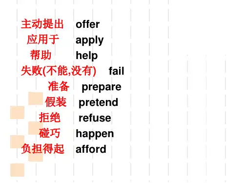 语法填空不定式和动名词专练介绍ppt课件