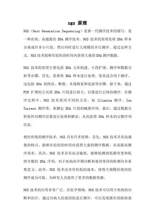 ngs 原理