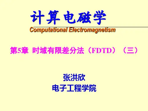 计算电磁学-第5章-时域有限差分法3
