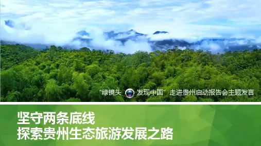 【精品】PPT模版全国旅游-贵州-4