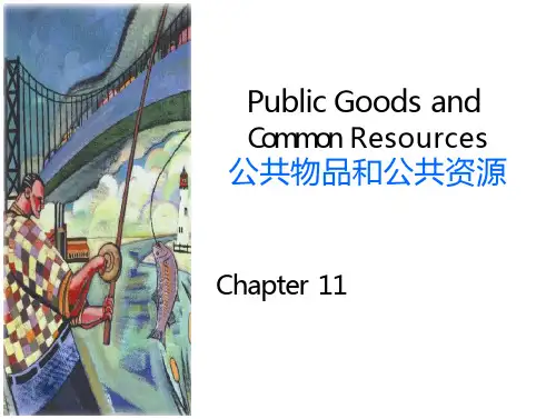 11 公共物品和公共资源