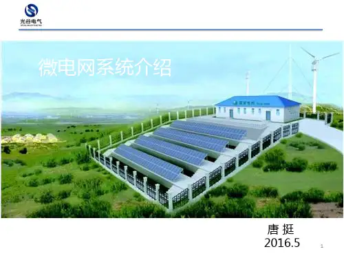 微电网系统介绍
