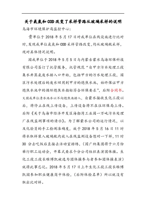 环保情况说明
