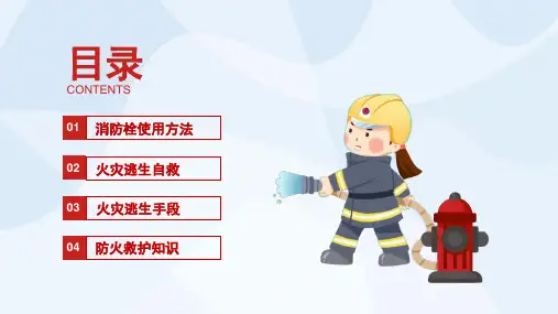 消防安全防火防灾知识宣传教育内容宣讲PPT课件