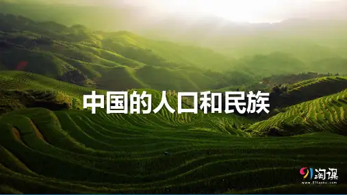 课件4：中国的人口和民族