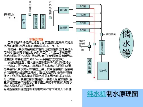 纯水机制水原理图