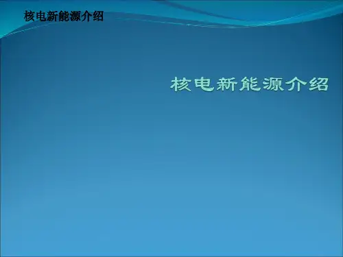 核电新能源介绍