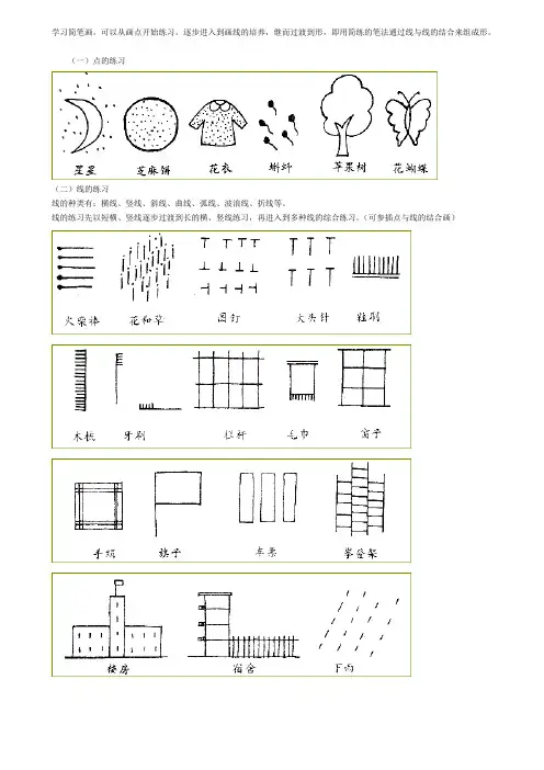 常见的幼儿简笔画