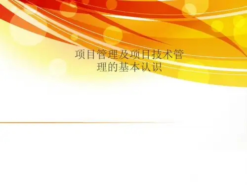 项目管理之技术管理