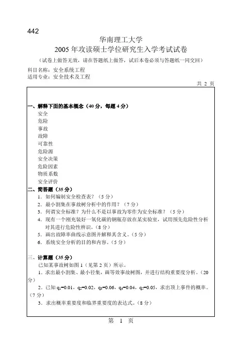 安全系统工程
