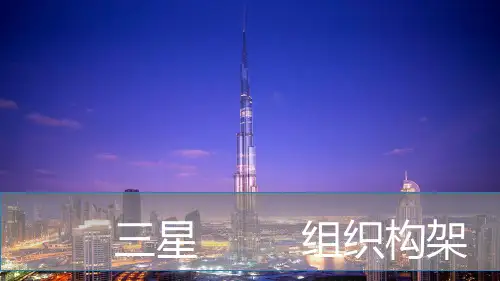 三星的组织架构