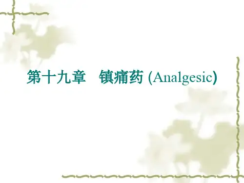 第19章 镇痛药