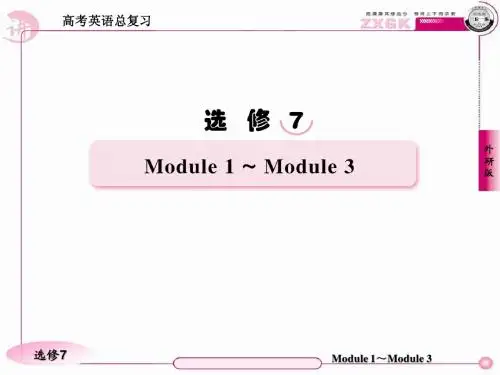 高考英语总复习精品课件：Unit3 Literature(外研版选修7)