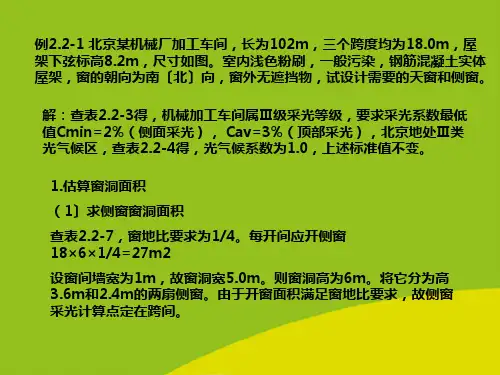 (推荐)天然采光例精选PPT
