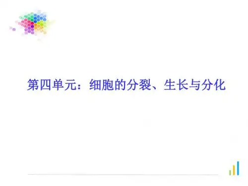 细胞的分裂、生长和分化复习课件