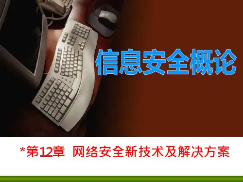网络安全技术与实践网络安全新技术及解决方案课件