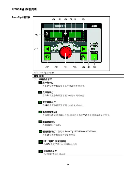 TT2200简易氩弧焊机说明书