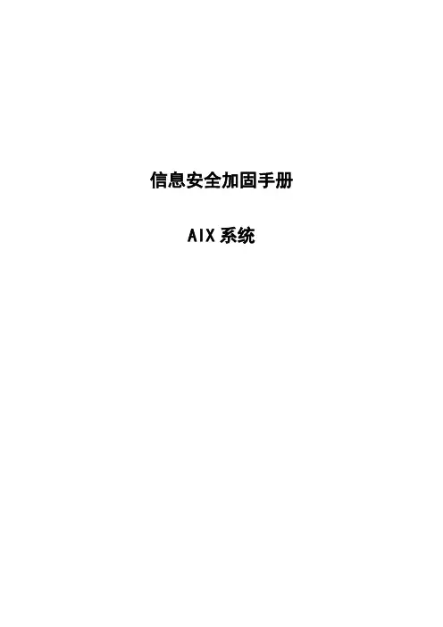 AI系统安全加固手册