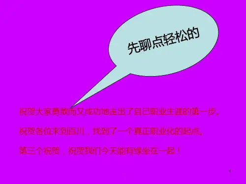 十年后我会在哪里——职业规划PPT课件