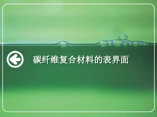 碳纤维复合材料的表界面