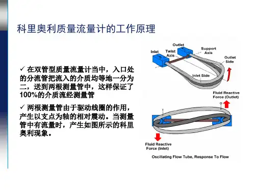 质量流量计测量原理