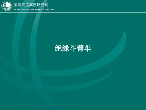 1.带电作业用绝缘斗臂车--曹博文课件