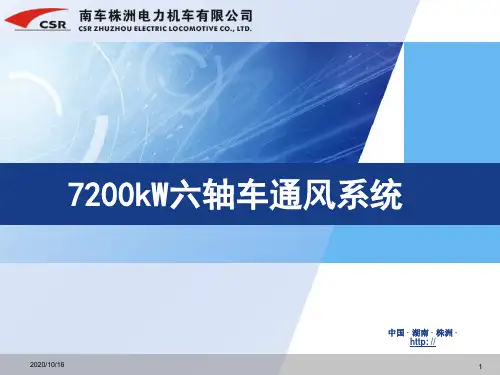 HXD1C机车通风系统介绍要点PPT教学课件