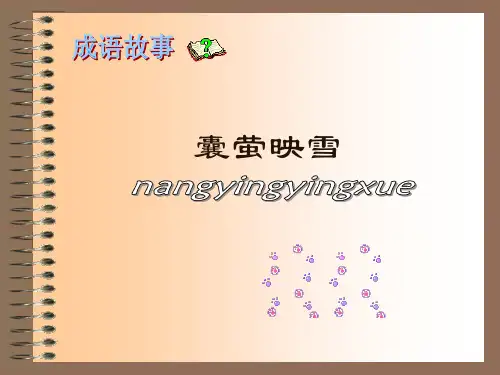 囊萤映雪