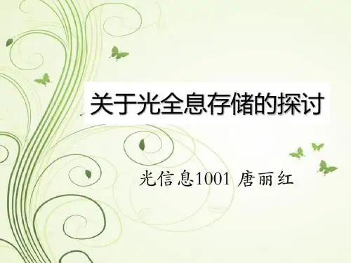 光信息存储