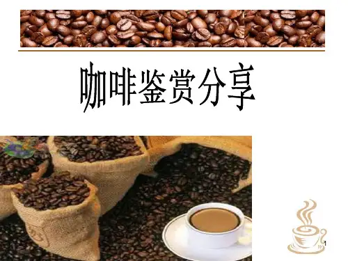 咖啡鉴赏分享-PPT课件