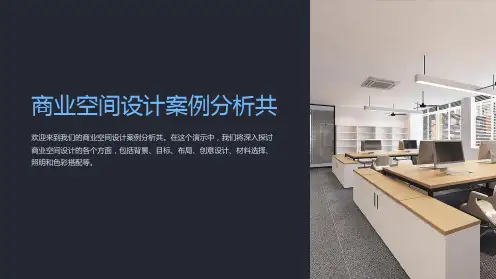 商业空间设计案例分析共